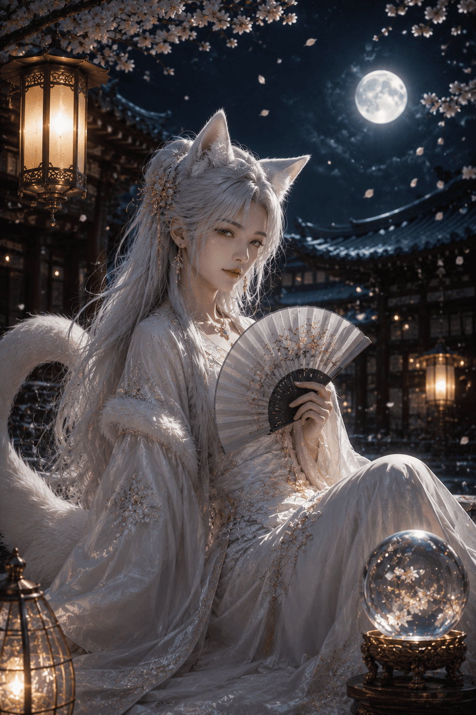 흰눈집사 포트레이트